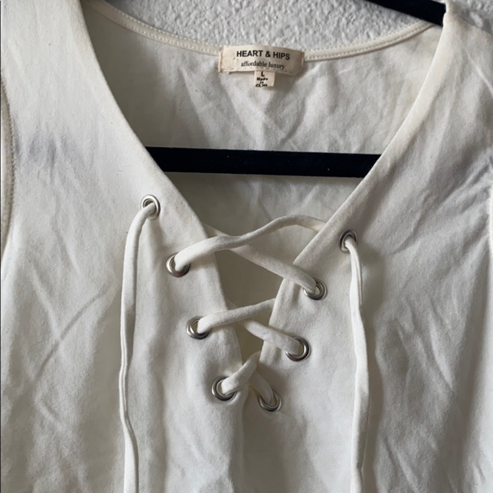 Drawstring tank top - Picture 3 of 3